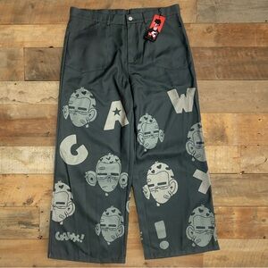 Shein Gawx! Printed Pants Olive Size L